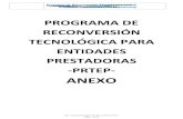 PROGRAMA DE RECONVERSIÓN TECNOLÓGICA …...Programa de Reconversión Tecnológica para Entidades Prestadoras (PRTEP) ADA - Autoridad del Agua – Provincia de Buenos Aires Página