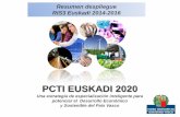 PCTI EUSKADI 2020 · • Asesoramiento y promoción de la política de CTI en Euskadi • Supervisión de la implantación del PCTI • Gobierno Vasco Diputaciones Forales (DFB, DFG,