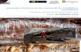 Jornadas técnicas en las cuevas de la Cordillera Cantábrica · Telefono de contacto 948 39 60 95 ( Miren Larburu, responsable de la Cueva de Mendukilo-Astiz) Para los NO asociados