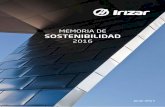 MEMORIA DE SOSTENIBILIDAD - IrizarPara completar nuestra apuesta de productos más sostenibles, en este 2016 hemos lanzado nuestra gama de autoca-res híbridos clase II además de