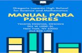Tabla de Contenidoglhs.nyc/wp-content/uploads/2017/09/Parent-Handbook... · 2017-09-19 · para mí ser directora en la escuela de mis sueños: una escuela bilingüe para niños Latinos.