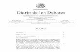 Diario de los Debates - cronica.diputados.gob.mxcronica.diputados.gob.mx/PDF/62/2014/feb/140201-1.pdf · Diputados, para su conocimiento y de la Cámara de Senadores.. . . . . . .