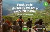 Dossier de presentació · Festival de Senderisme de la Vall de Siarb 26-27 de maig Organitzadors Cost Info Ajuntament de Soriguera, Veïnat de la Vall de Siarb i Associació de Veïns