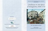 XVIIIè CICLE DE CONFERÈNCIES DE LA REVISTA ...grupsderecerca.uab.cat/.../files/diptic_entreguerres.pdfCatalunya en una època d’entreguerres,1640-1714 16 i 18 d’abril de 2012