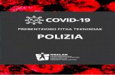 PREBENTZIOKO FITXA TEKNIKOAK POLIZIA€¦ · Covid 19 prebenitzeko fitxa teknikoa.Polizia orria 1a 8tik 2020/04/03