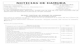 NOTICIAS DE HAMURA · -1 - NOTICIAS DE HAMURA Publicado por la Ciudad de Hamura Edición en Español 2013 Redacción: Kōhōkōchōka 15 de Julio 〒205-8601 Tōkyō Tō, Hamura shi,