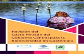 Revisión del Gasto Privado del Gobierno Central …...Revisión del Gasto Privado del Gobierno Central para la Biodiversidad en Guatemala Programa de las Naciones Unidas para el Desarrollo