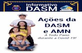 Ações da DASM e AMN · Informativo DASM Ações da DASM e AMN A Todo Pano durante a Covid-19! ... adaptação de atividades para o ambiente virtual, a disponibilização de descontos
