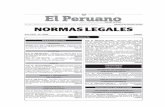 Publicacion Oficial - Diario Oficial El Peruano€¦ · Evitamiento de Tarapoto, Carretera Fernando Belaunde Terry, Km 0+000 al Km 13+700, Tramo 1: Tarapoto - Yurimaguas y Tramo 2: