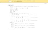 15 SOLUCIONES A LOS EJERCICIOS DE LA UNIDAD · 2020-03-22 · 1 SOLUCIONES A LOS EJERCICIOS DE LA UNIDAD Unidad 5. Ecuaciones 5. a) = 1 → 3x – 5 = 4 → 3x = 9 ...
