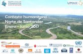 Contexto humanitario Norte de Santander Enero - Junio 2017 · 2020-04-30 · Contexto Humanitario 2017 Ataques contra población civil Fuente: Sidi-UMAIC (30/06/2017) Indet. 9 Desaparición