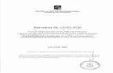 Normativa No. CD-01-2016 · ESCUELA POLITECNICA NACIONAL CONSEJO DE DOCENCIA Normativa No. CD-01-2016 Proceso de graduación de la Unidad de Titulación: Evaluación del plan, documento