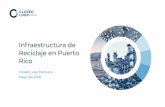 Infraestructura de Reciclaje en Puerto Rico€¦ · El reciclaje de establecimientos comerciales es casi inexistente, excepto el cartón y algunos materiales prioritarios (por ejemplo,
