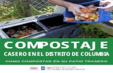COMPOSTAJE - Zero Waste DC | Home · El compostaje casero puede ser todo un arte y debe estar preparado para adaptar su proceso. Asegúrese de vigilar el proceso de compostaje y corrija