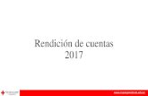 Rendición de cuentas 2017 · Instituto Superior Tecnológico Cruz Roja Ecuatoriana 1122 Tecnólogos en Emergencias Médicas 05 -Reglamento Académico Régimen 53 Tecnólogos en Gestión
