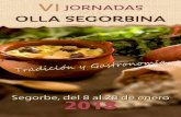 VI JORNADAS - Rural Tourism in Valencia · VI JORNADAS DE LA 2018 Segorbe, del 8 al 28 de eneroSegorbe, del 8 al 28 de enero Tra i i Gas r n í ...