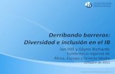 Derribando barreras: Diversidad e inclusión en el IB...En 2011 se creo una nueva división del IB: Servicios de innovación en educación, encargada de guiar y promover iniciativas