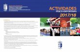 Inicio - AYUNTAMIENTO VILLA DE QUIJORNAaytoquijorna.org/wp-content/uploads/2017/09/Folleto... · 2017-09-21 · El calendario de escuelas deportivas y actividades físico-deportivas