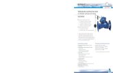 Válvula de control de nivel HOJAS TECNICAS/750-66.pdf · Serie 700 Serie 700 Serie 700 BERMAD Abastecimiento de agua BERMAD Abastecimiento de agua BERMAD Abastecimiento de agua Características