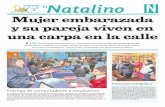 77 ElNatalino N - La Prensa Austral · Habilitaron su precario refugio en medio de una pampa, detrás de un jardín infantil, en el sector de la población Octavio Castro. Ambos piden