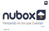 Pensando en los que Cuentan - Nubox en los que Cuentan Temuco … · Que hay detrás de esta propuesta ... Promover el desarrollo de pequeñas empresas en Latinoamérica a través