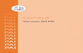 Vacunas del PAI - Biblioteca Virtual en Salud - HNEsquema de vacunación Dosis Vía y sitio de administración Eficacia y duración de la protección Reacciones adversas Contraindicaciones