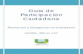 Guía de Participación Ciudadanaurra.com.co/documentos/GuiaPartCiudadana.pdf · GUIA DE PARTICIPACION CIUDADANA _____ EMPRESA URRA S.A. E.S.P. Con el propósito de mantener el mejoramiento
