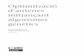 d’antenes Optimització mitjançant algorismes genèticsopenaccess.uoc.edu/webapps/o2/bitstream/10609/77825/1/Disseny i... · del diagrama d’un cromosoma en comparació d’un
