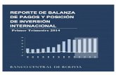 REPORTE DE BALANZA DE PAGOS Y POSICIÓN DE INVERSIÓN ... BOP ma… · En ese contexto económico global, la economía de EE.UU luego de haber registrado un crecimiento en 2013 de
