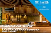 Instituto Distrital de Turismo- Observatorio de Turismo · 2018-11-20 · Instituto Distrital de Turismo- Observatorio de Turismo Empleo en el sector turismo Bogotá 2007-2017 6 competencias.
