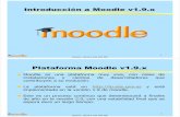 Introducción a Moodlev1.9 · Perfil de usuario: Blog personal En la nueva versión 1.9 cada usuario puede mantener su propio blog accesible a través de su perfil: Las opciones de