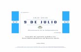 Estudio de opinión pública en Área Metropolitana de Buenos ...untref.edu.ar/wpcontent/uploads/2016/07/Dossier_Bicentenario.pdf · del Bicentenario de la Revolución de Mayo, se