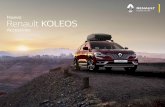 Nuevo Renault KOLEOS...nuevo KOLEOS. Junto a las llantas de 19 pulgadas Cusco, resalta los flancos musculosos de tu SUV. Además, tanto en el frontal como en la parte trasera, los