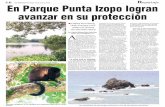 2-B Domingo 13 de mayo, 2012 R En Parque Punta Izopo ...€¦ · La irma de este convenio constituyó un pilar fundamental para la consolidación del Sistema Nacional de Áreas Protegidas
