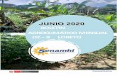 BOLETÍN AGROCLIMÁTICO MENSUAL · La Dirección zonal 8, presenta el boletín agroclimático mensual, elaborado con el fin de brindar a los agricultores, profesionales y público