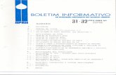 Boletim Informativo nº 31-32 - APRH · 2018-02-02 · Title: Boletim Informativo nº 31-32 Author: APRH - Associação Portuguesa dos Recursos Hídricos Subject: bi nº 31-32 Created