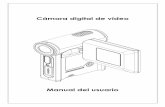 Cámara digital de vídeo20MDV-HD8%20-%2… · La cámara puede ajustar la exposición y el balance del color automáticamente o le permite cambiar estas configuraciones manualmente.