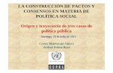 Construcci n de Pactos Sociales (M xico, Chile, Uruguay ... · • “La Hora de la igualdad. Brechas por cerrar caminos por abrir ” señala la necesidad de : Los pactos fiscales