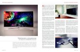 Televisores y proyectores Un sector en constante evolución Arevistaprotiendas.com/pdf/PT-55-4.pdf · Tras la consolidación de los televisores Full HD y Smart TV, la tecnología
