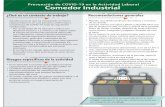 Prevención de COVID-19 en la Actividad Laboral Comedor ...bienestarsocial.mx/coronavirus/ftr/Comedor... · Comedor Industrial Prevención de COVID-19 en la Actividad Laboral 1. Preparación