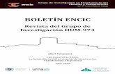 BOLETÍN ENCIC - UMA · 2019-08-19 · Enric Ortega, José Javier Verdugo, Carlos B. Gómez y Vicente Sanjosé TIC y enseñanza de ciencias: percepciones del profesorado en formación.