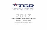INFORME FINANCIERO DEL TESORO - TGR€¦ · El Informe Financiero del Tesoro es la presentación mediante la cual la Tesorería General de la República, TGR, pone a disposición