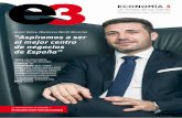 economia3.com · “Aspiramos a ser el mejor centro de negocios de España” Javier Reina, (Business World Alicante) Líderes: Luis Carda (Fabresa) GonzaLo boronat (Gb ConsuLtores)