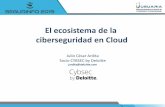 El ecosistema de la ciberseguridad en Cloud · Socio CYBSEC by Deloitte . ... Primero definir el gobierno de la ciberseguridad en el mundo Cloud Diseñar e implementar la arquitectura