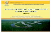 © IIAP - 2012 · Plan Operativo Institucional (POI) Modificado (18 de junio de 2012) ... 5.1 PIP Fortalecimiento de capacidades locales para la conservación productiva ... incluido