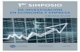 I Simposio de Investigación en Economía y Empresanevada.ual.es/dirgest/Simposios/I_Simposio_Investigacion.pdf · 2019-05-17 · I Simposio de Investigación en Economía y Empresa