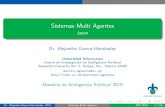 Sistemas Multi Agentes - Jason · SistemasMultiAgentes Jason Dr.AlejandroGuerra-Hernández Universidad Veracruzana CentrodeInvestigaciónenInteligenciaArtiﬁcial SebastiánCamachoNo.5,Xalapa,Ver