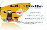 OFERTA EDUCATIVA PREESCOLAR · 2020-02-28 · • EDUSPARK Preescolar es una colección de recursos didácticos digitales, alineados a la reforma educativa y organizada por campos
