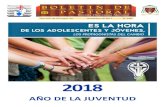 AÑO DE LA JUVENTUD · en Los Teques, Venezuela en septiembre de 2010. · La realización del Sínodo de los Obispos sobre la Nueva Evangelización en 2012 y la Exhor-tación Apostólica