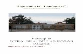 Parroquia NTRA. SRA. DE LAS ROSAS (Madrid)parroquiarosas.org/web/files/Itinerarioconv_01.pdf · de ti, Altísimo, lleva significación. Os invitamos, por tanto, en este tiempo, a